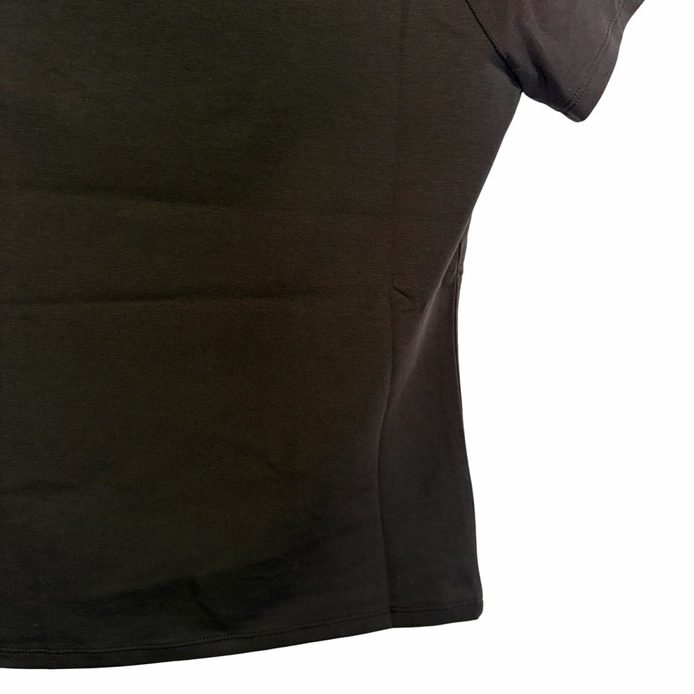 Everlane The Form Square Neck Top Tee in Black, Size M NWT - Picture 12 of 16